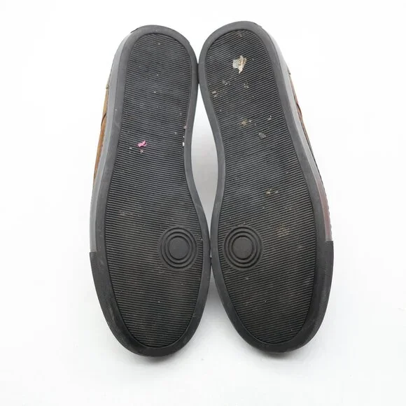 Harrys of London Mid Top Brown Suede Leather Men's EU 43.5 Casual Shoes Italy - Picture 7 of 11